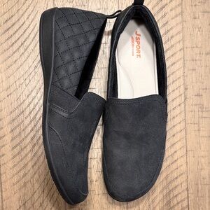 Black Slip-On Casual Women’s Shoes